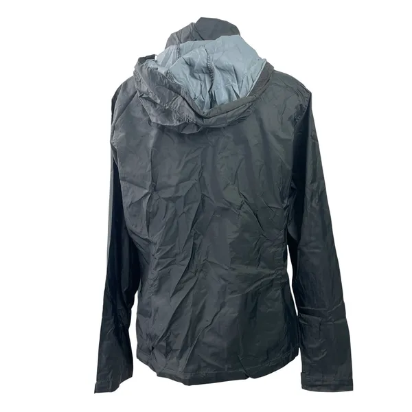 Columbia Switchback III Women's Black Long Sleeve Zip Up Hooded Rain Jacket XL - Image 3