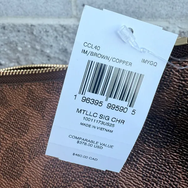 coach Charlotte Shoulder Bag In Signature Canvas ccl40 - Image 8