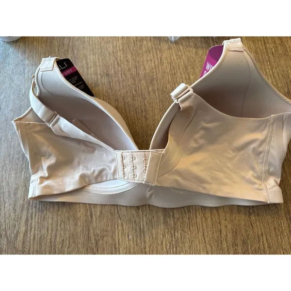 Brand New Bali Women's Size XL Comfort Tan/Beige Ultimate Support Bra - Image 8