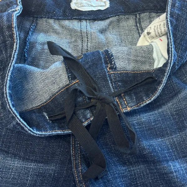 Current/Elliott + Marni "The Easy Trouser" Jean Relaxed‎ Fit Cropped Button Fly - Image 8