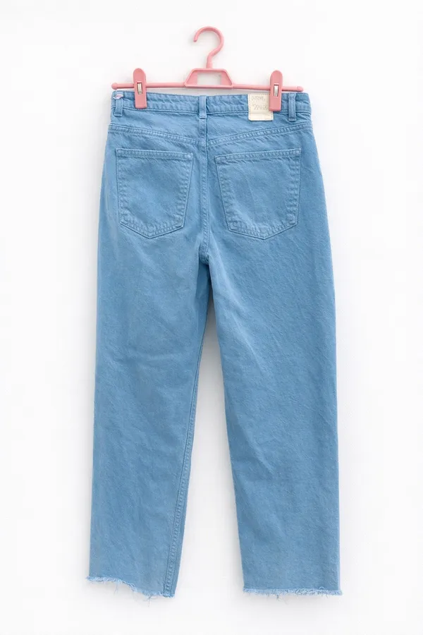 ZARA Blue Denim Jeans - Image 2