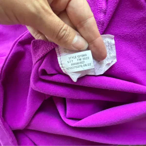 Under Armour Fitted Purple Athletic Pullover - Image 5