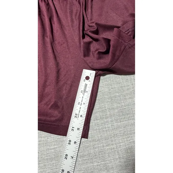 Badger Sport Small Maroon LA Logo Athletic‎ Shorts Burgundy Performance S - Image 5