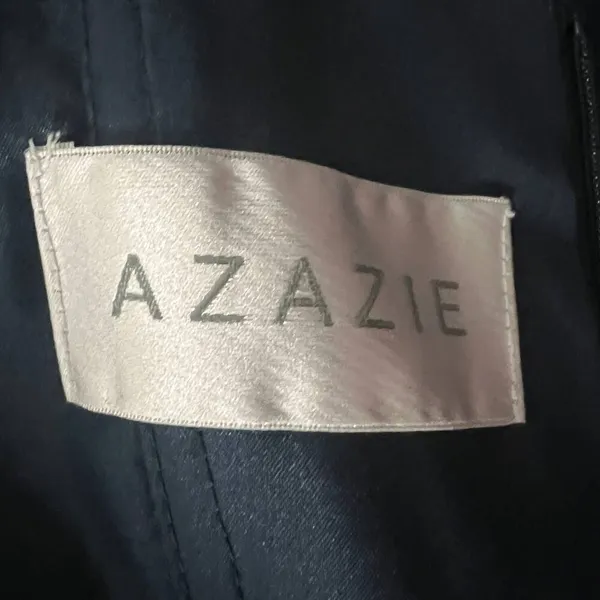 AZAZIE One Shoulder Navy Blue Maxi Dress Size XS - Image 3