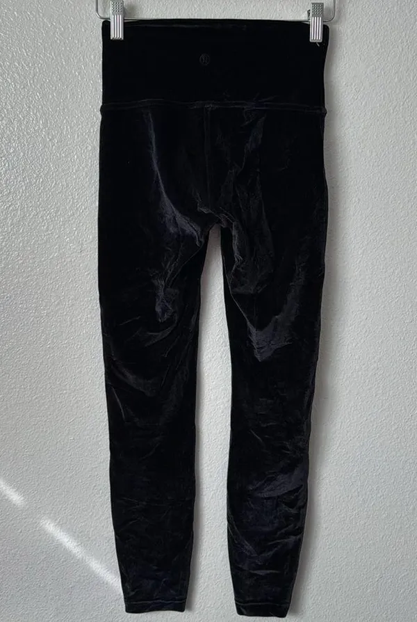 Lululemon 4 Wunder Lounge High-Rise Tight 28" *Velvet Black - Image 9