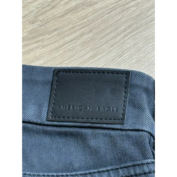 NWT Womens American Eagle Dream Jean Legging super high rise gray size 4/27 - Image 13