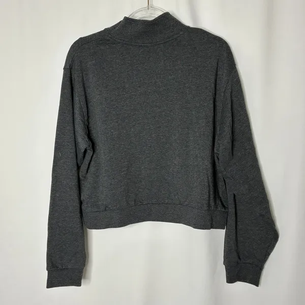 Cincinnati Bearcats Rivalry Threads Dark Gray Crop Sweatshirt NWT Womens XL - Image 6