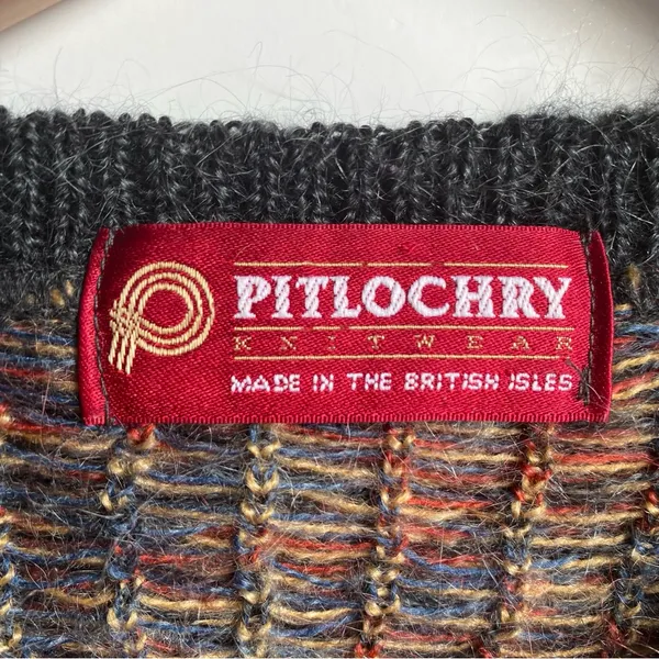 VTG Pitlochry Mohair Blend Cardigan Made in British Isles - Image 2