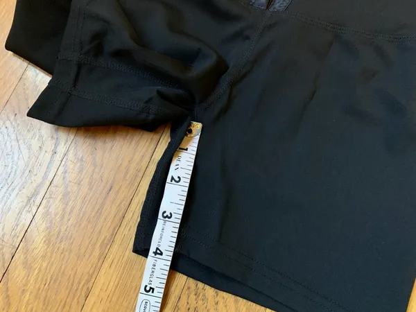 Black Biker Short High waist Control Tummy size S - Image 5