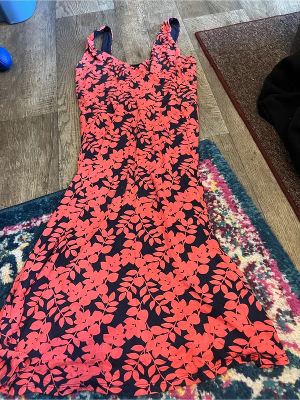 Boden Willa Jersey Dress Floral Size 6 - Image 7