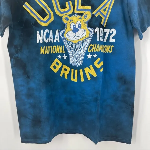 NEW VINTAGE TUBULAR 47 UCLA Bruins T-shirt Collegiate Sports Tie Dye Medium NWOT - Image 5