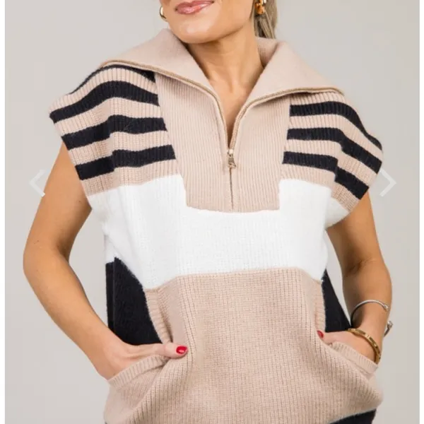 Strut & Bolt‎ 1/4 zip sweater Size S - Image 2