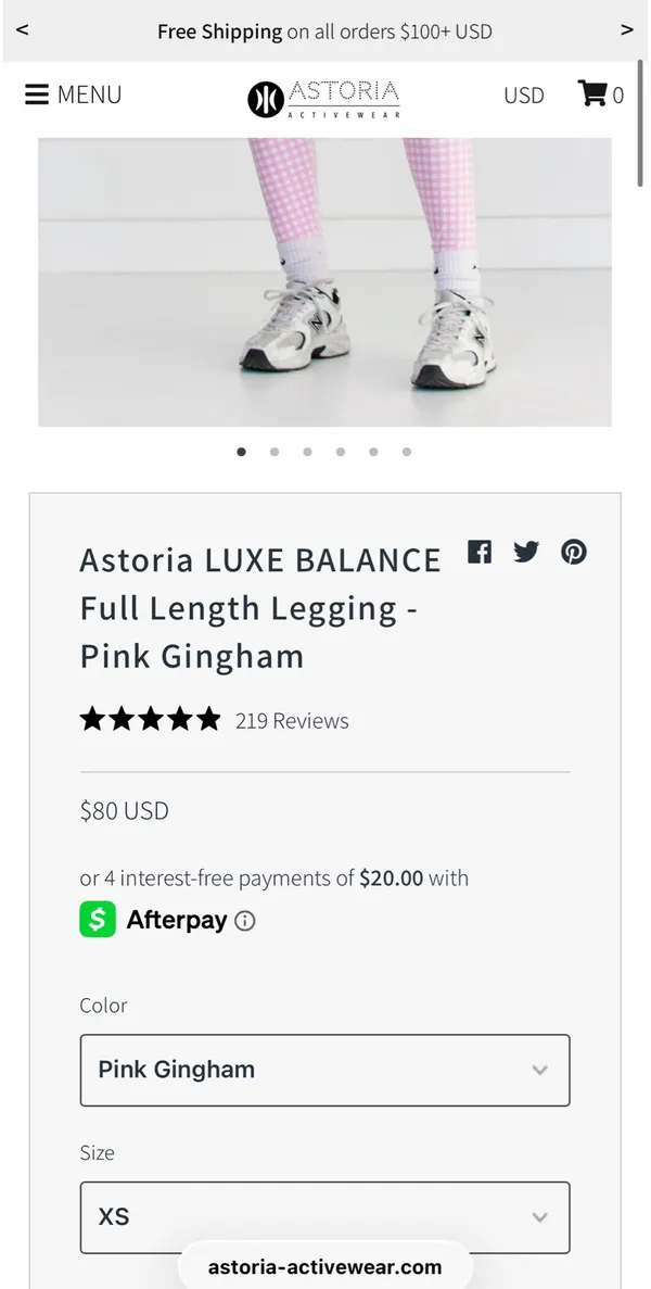 Astoria Activewear Leggings - Image 4