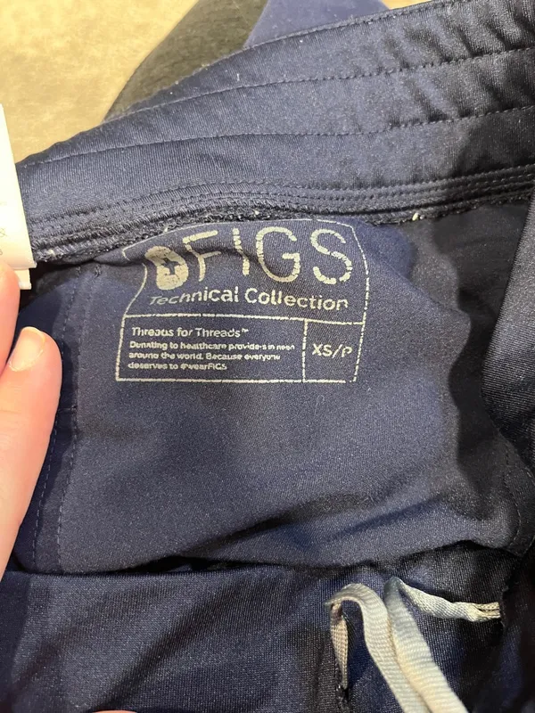 Figs Navy Blue Zamora Jogger Scrub Pants Size XS/P - Image 8