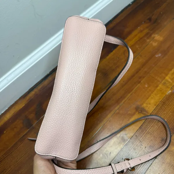 kate spade Pale Pink Pebbled Leather Crossbody - Image 3
