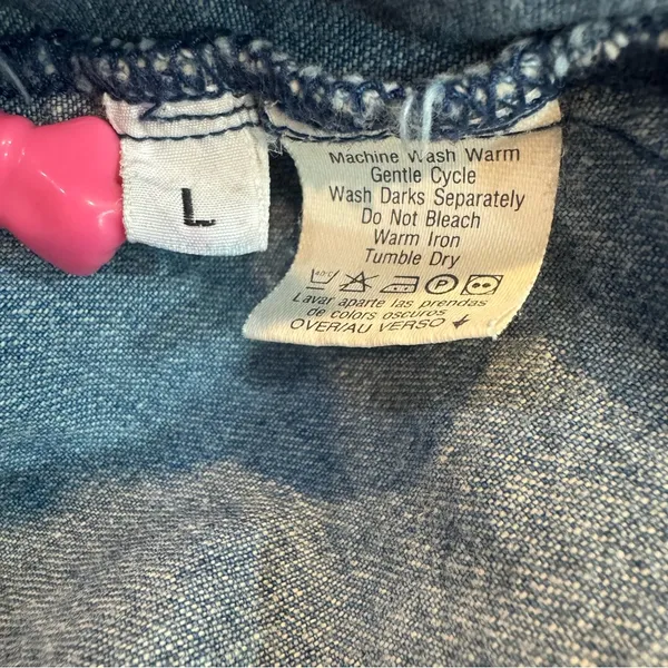 Vintage Original Russ Sport Company Denim Vest - Image 7