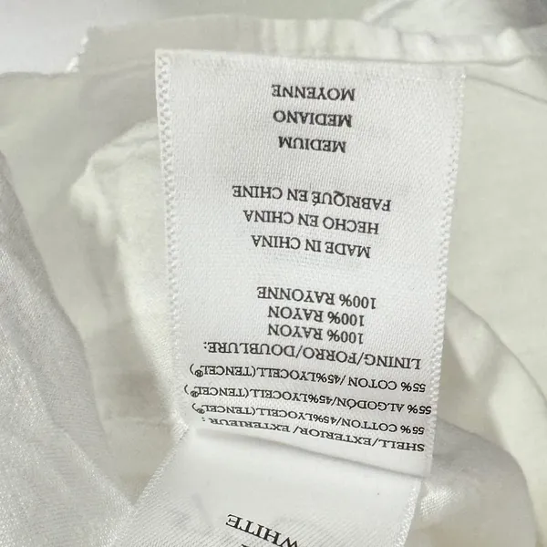 Rails‎ Ivy Dress White Mini Long Sleeve - Image 9