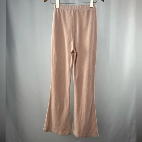 Majorelle Cameo Velour Pant‎ in Pink Dust Size Extra Small - Image 6