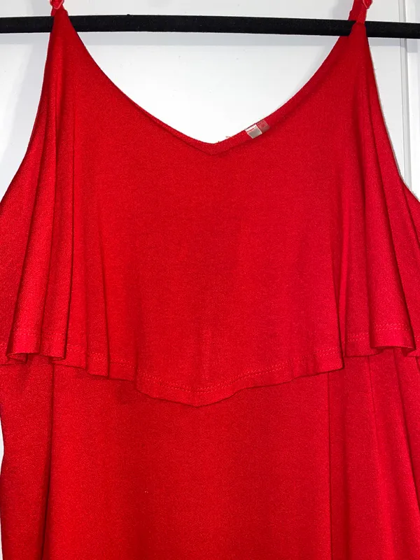 Dress Up red tank top - Image 4