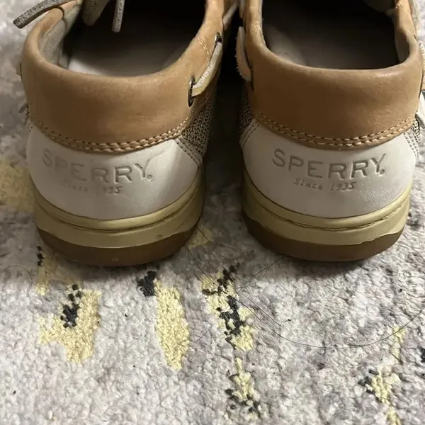 Sperry women’s dockside leather boat shoes size 8.5 - Image 6