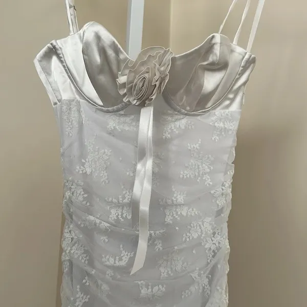 Majorelle Revolve Leonie White Maxi Dress - Image 7