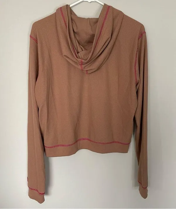 Fabletics Waffle Knit Relaxed Fit Lounge Set Size M - Image 4