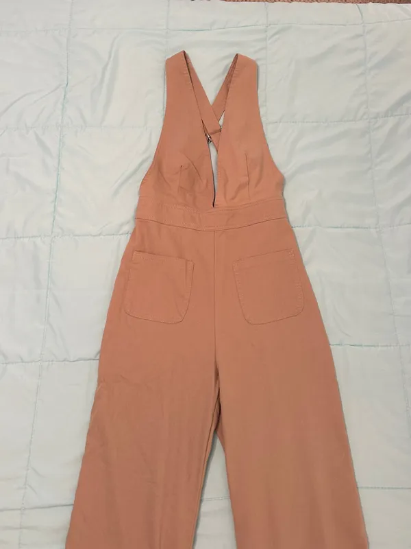 Sincerely Jules Khaki Jumpsuit - Image 2