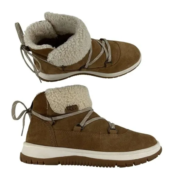 UGG Lakesider Heritage Lace Suede Leather Waterproof Boots Women’s Size 8 - Image 7