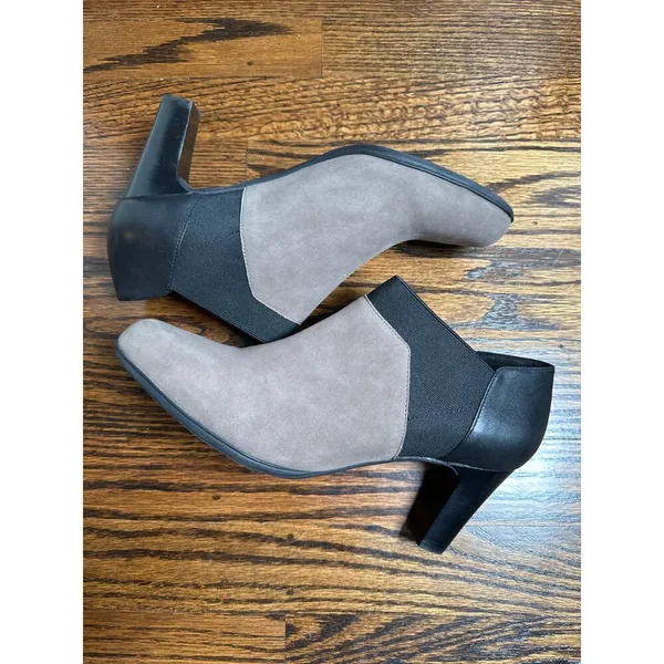 Abeo VICTORY Chelsea Elastic Slip On Heel Boots Booties Womens Size‎ 9 - Image 6