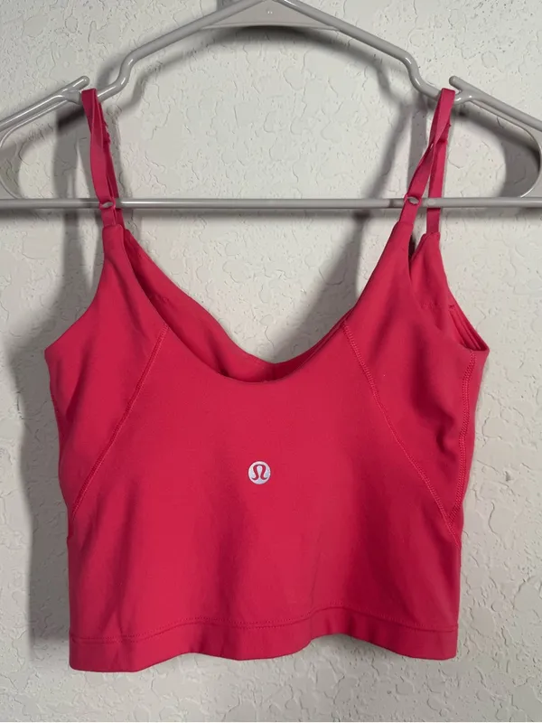 Lululemon Align Cropped Cami Tank Top Light Support Sz 0 - Image 6