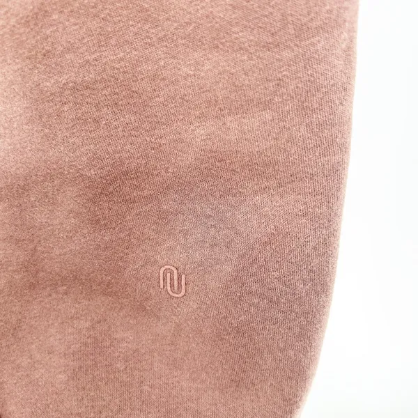 Nuuds Womens Oversized Brown Fleece Lined Classic Sweatpants‎ Joggers Size M - Image 9