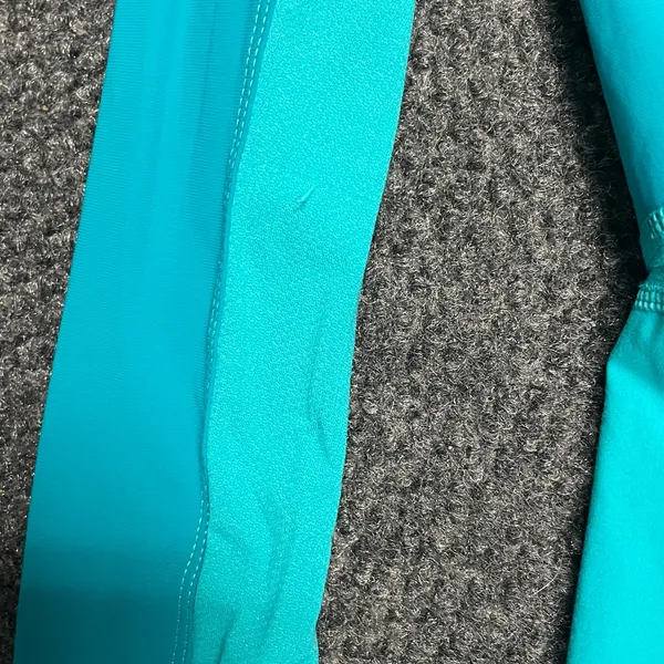 Lululemon athletica womens 1/4 quarter zip pullover popover jacket size 6 Teal - Image 4