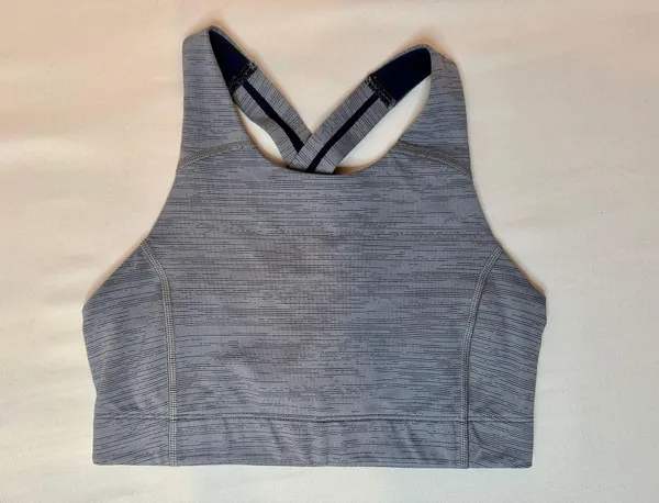 Outdoor Voices Key Crossback TechSweat Sports Bra - Storm - XS - Image 5