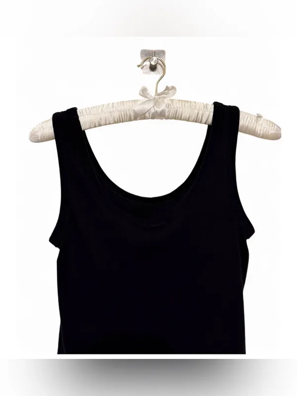 H&M Women’s Sleeveless Tank Top Black Size Large - Image 8
