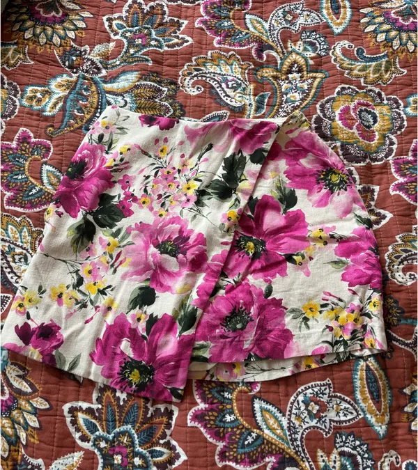 Abercrombie floral wrap skirt - Image 2