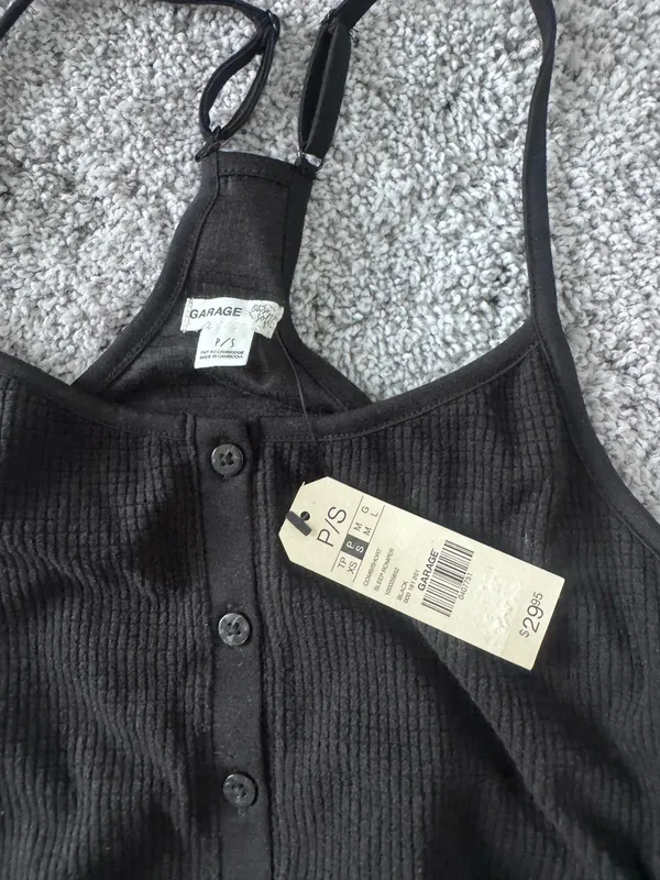 Black garage romper - Image 2