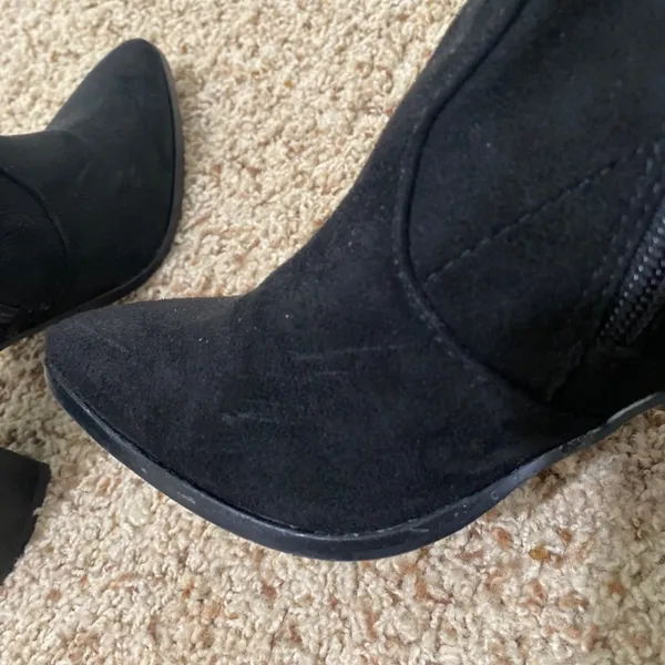 Steve Madden Suede Ankle Booties - Image 6