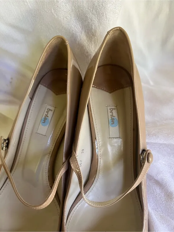 Boden Nude Patent Mary Jane Pointed-Toe Pumps - Image 2