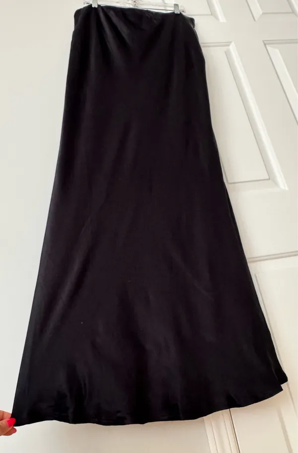 Anthropologie The Tilda Maxi Slip Skirt, Size XL - Image 8