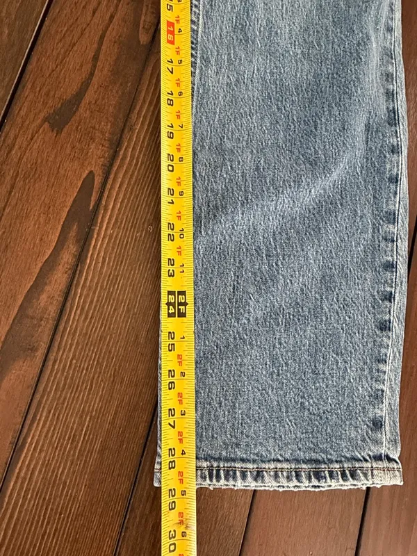Abercrombie High Rise Straight Leg Jeans Size 32 Women’s Denim Medium Wash - Image 8