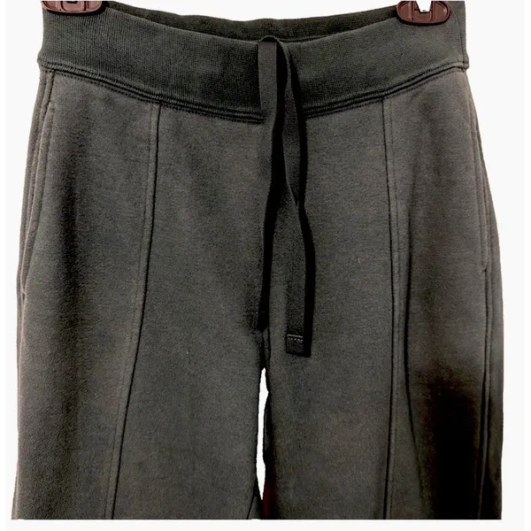Alo Yoga High-Waist Free Time Straight Leg Sweatpants Wide Leg Women XS Heavy - Image 9