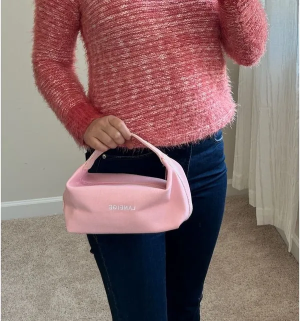 Pink canvas carry - Image 2