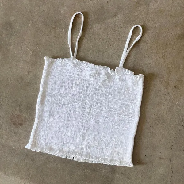 brandy melville white tank top - Image 2