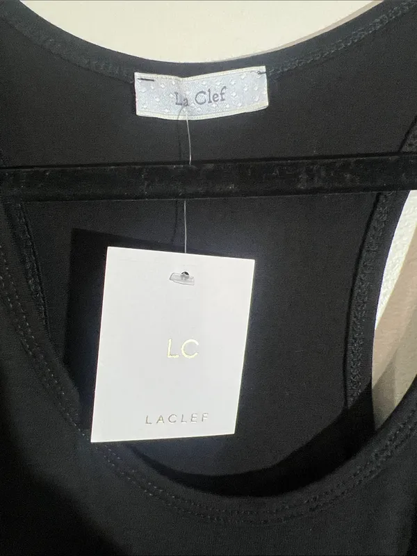 LaClef Black Sleeveless Ruched Bodycon Dress - Image 4