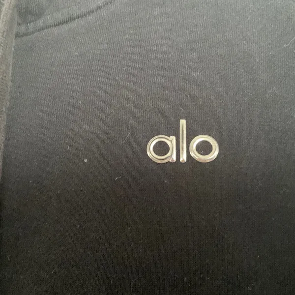 Alo Yoga Accolade Full Zip Hoodie Black XS - Image 2