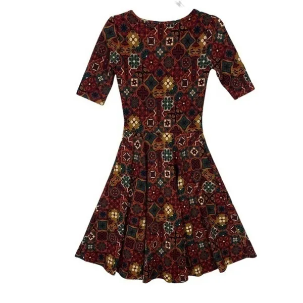 LuLaRoe‎ Floral Print A-Line Dress - Image 2