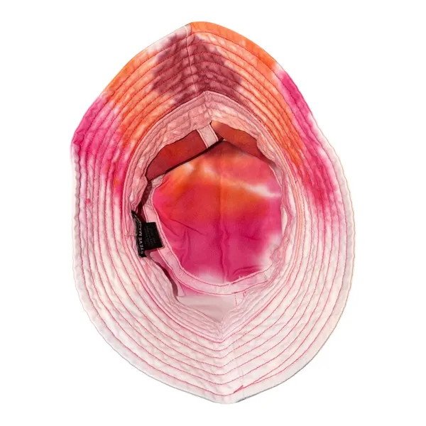 Steve Madden Pink/White Tie Dye Bucket Hat - Image 5