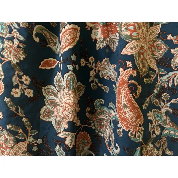 Band of the Free Bustier Dress Sz XS Linen Silky Floral Sleeveless Boho Artisan - Image 3