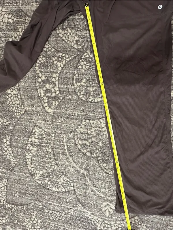 Lululemon Women’s Size 10 Chocolate Brown Dance Studio Bungee Bottom Pants - Image 7