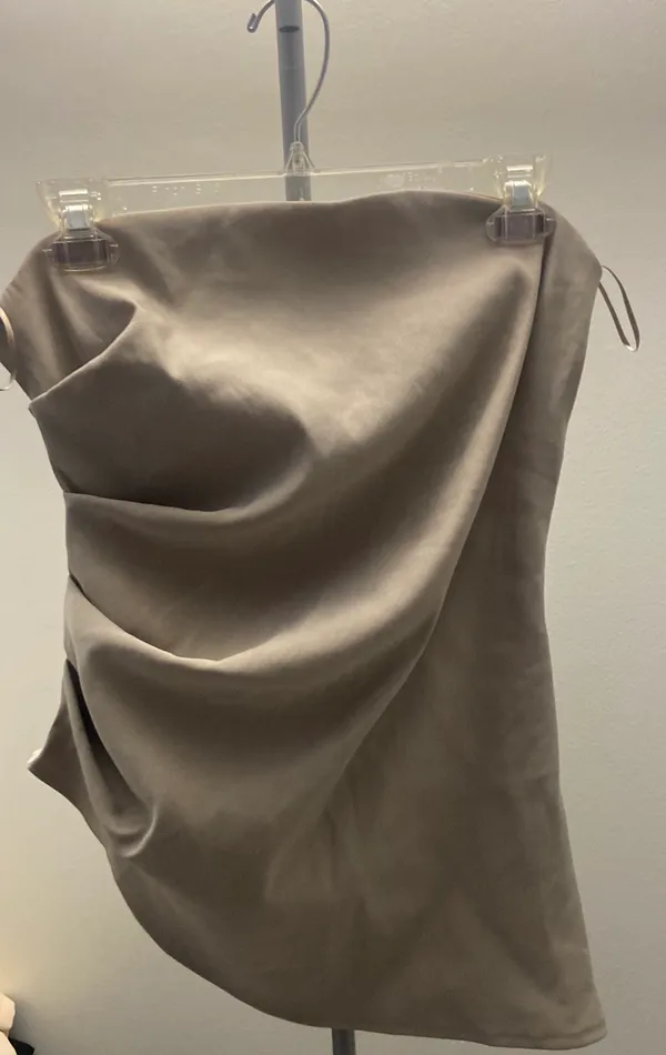 ZARA Runched Strapless Top - Image 5